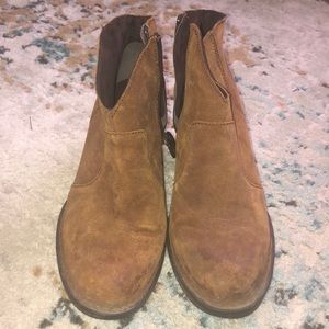 Born suede booties!